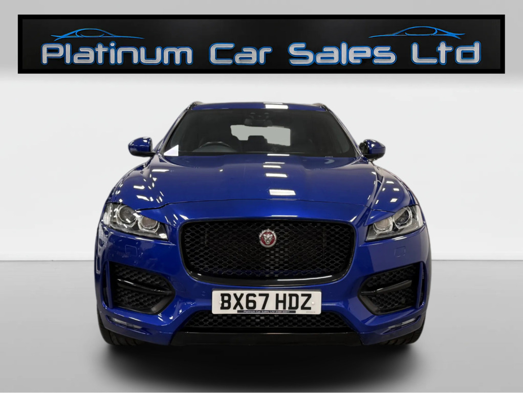 Jaguar F-Pace R-sport Awd Black Pack BX67HDZ Blue #2