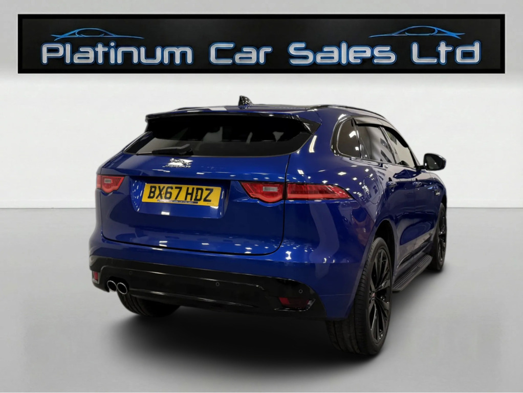 Jaguar F-Pace R-sport Awd Black Pack BX67HDZ Blue #4