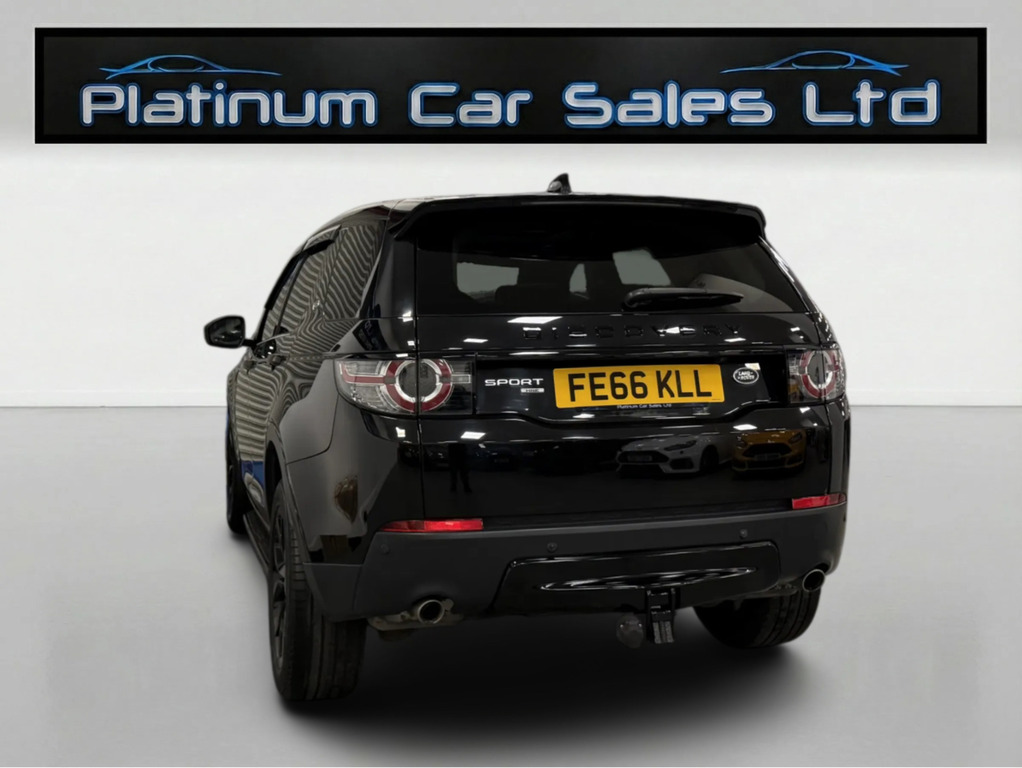 Land Rover Discovery Sport Td4 Hse 7 Seater Black Pack FE66KLL Black #5