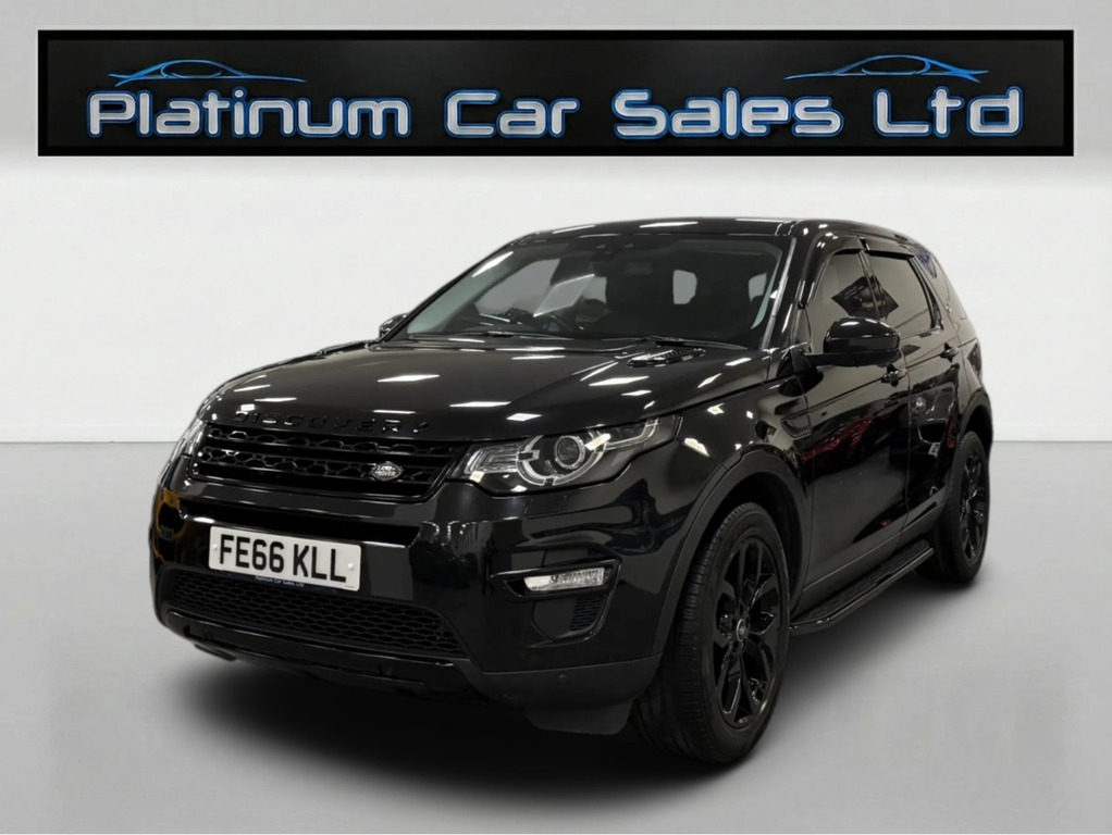 Land Rover Discovery Sport Td4 Hse 7 Seater Black Pack FE66KLL Black #2