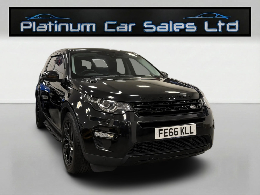 Land Rover Discovery Sport Td4 Hse 7 Seater Black Pack Black
