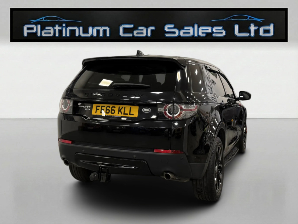 Land Rover Discovery Sport Td4 Hse 7 Seater Black Pack FE66KLL Black #4