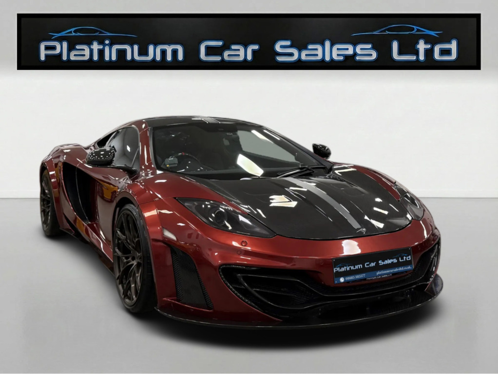McLaren MP4 Mansory Carbon Twin Turbo PK13YJX Red