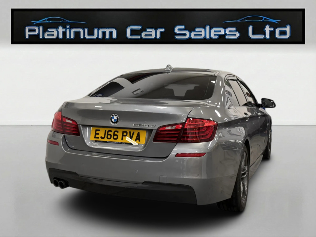 BMW 5 Series 520D M Sport EJ66PVA Grey #6