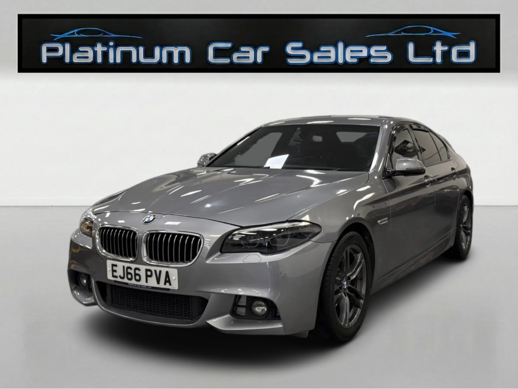 BMW 5 Series 520D M Sport EJ66PVA Grey #3