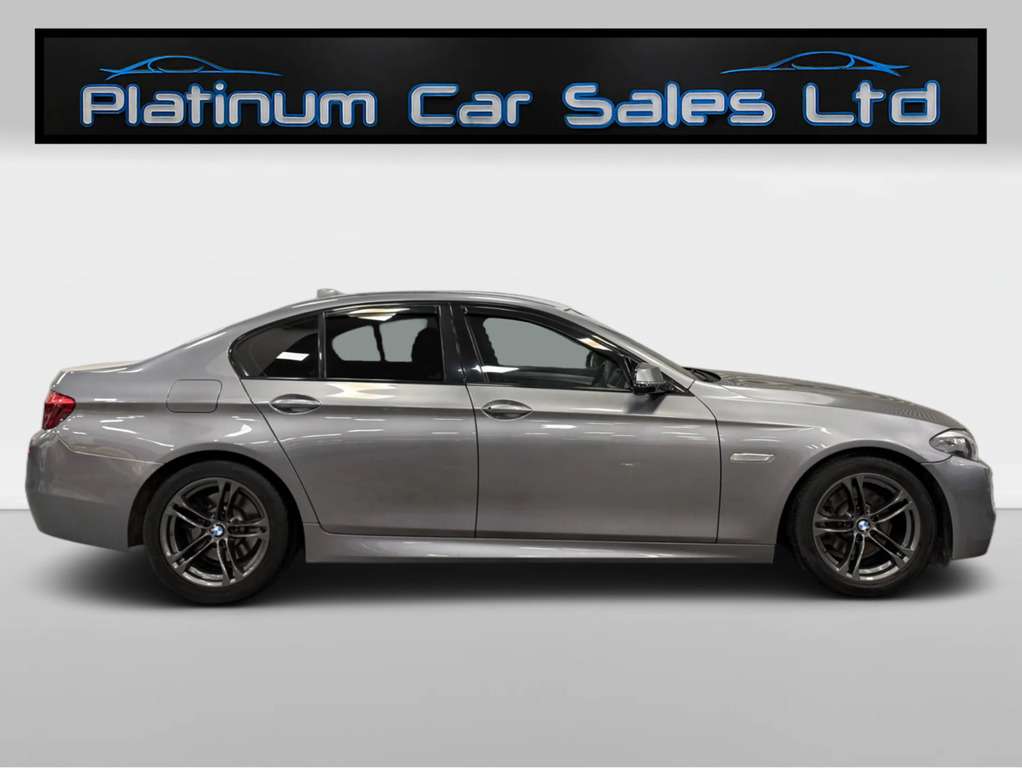 BMW 5 Series 520D M Sport EJ66PVA Grey #4