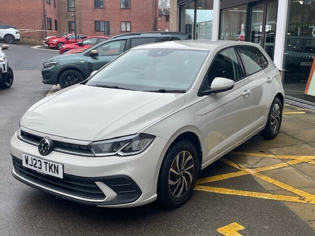 Volkswagen Polo Hatchback Life WJ23TKN Grey #5