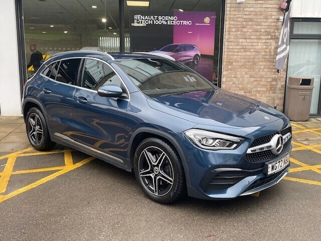 Mercedes-Benz GLA Class Gla Hatchback Amg Line WG72MBU Blue #3