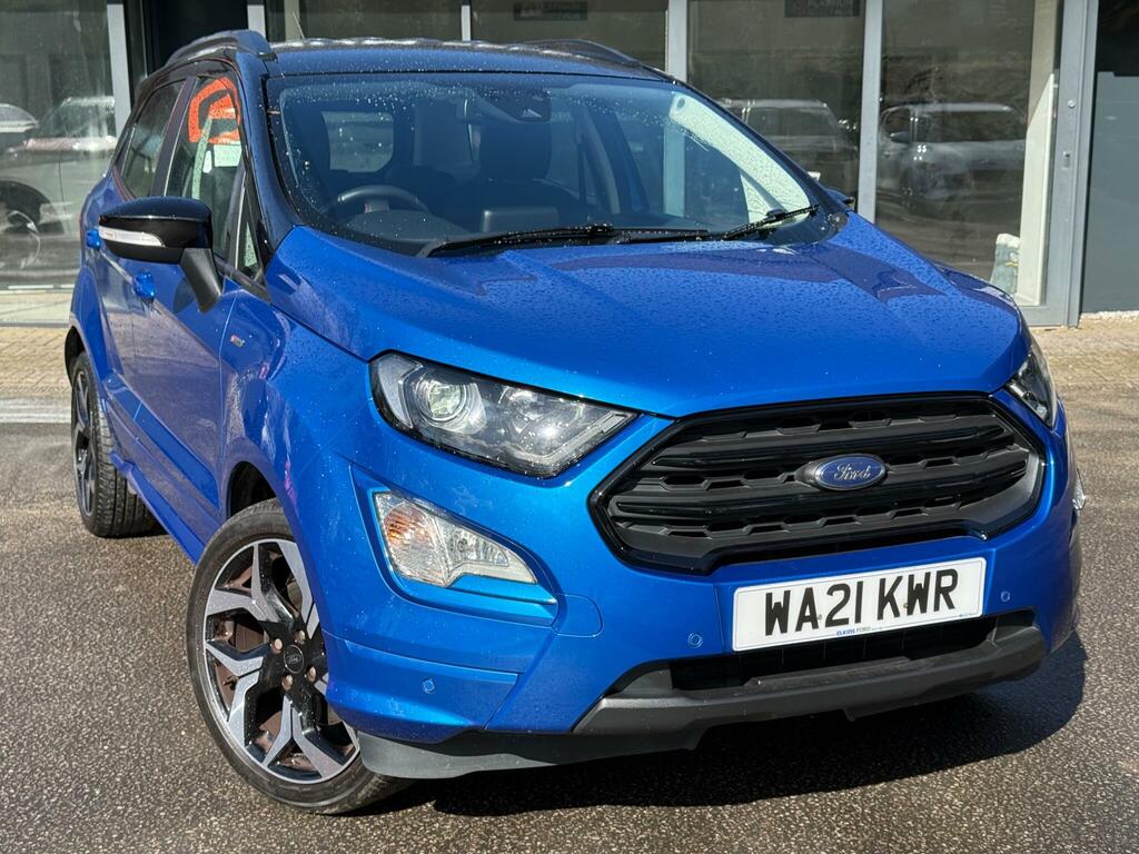 Ford Ecosport 1.0T Ecoboost St-line Euro 6 Ss Blue