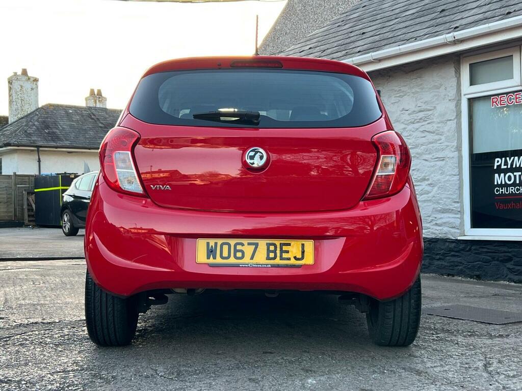 Vauxhall Viva Hatchback 1.0I Se Euro 6 Ac 201867 WO67BEJ Red #5