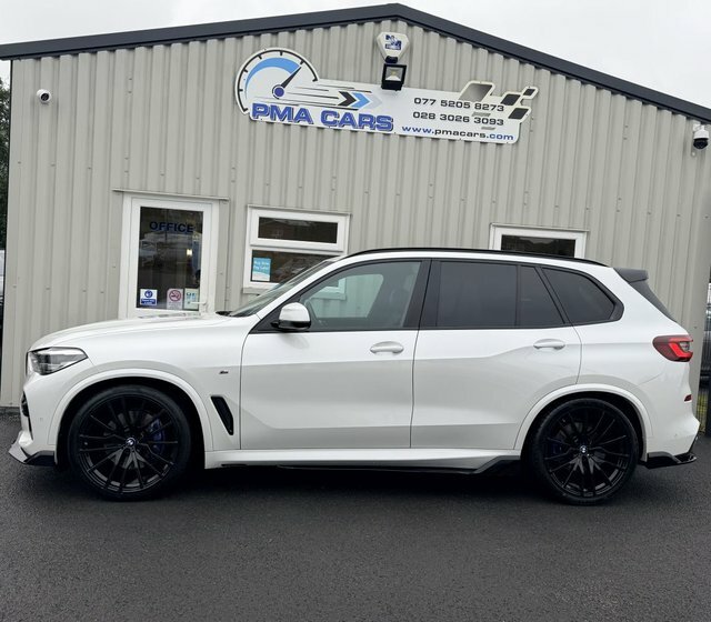 BMW X5 3.0 30D Mht M BM22BOS White #6