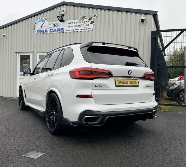 BMW X5 3.0 30D Mht M BM22BOS White #4