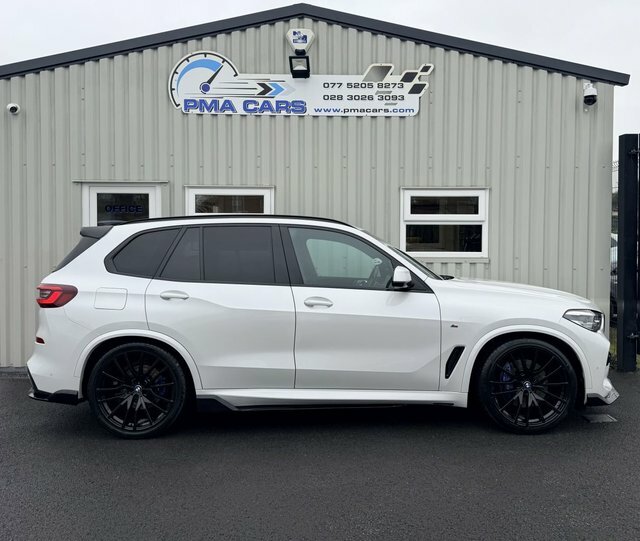 BMW X5 3.0 30D Mht M BM22BOS White #3