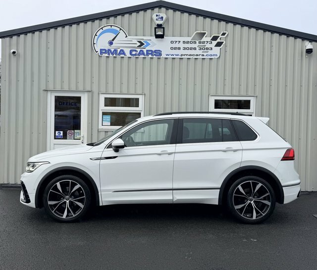 Volkswagen Tiguan 2.0 Tdi R-line Suv DA72XWE White #6