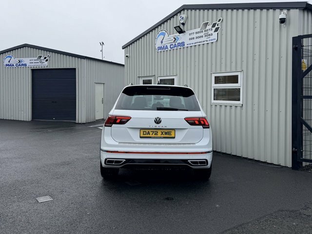 Volkswagen Tiguan 2.0 Tdi R-line Suv DA72XWE White #5
