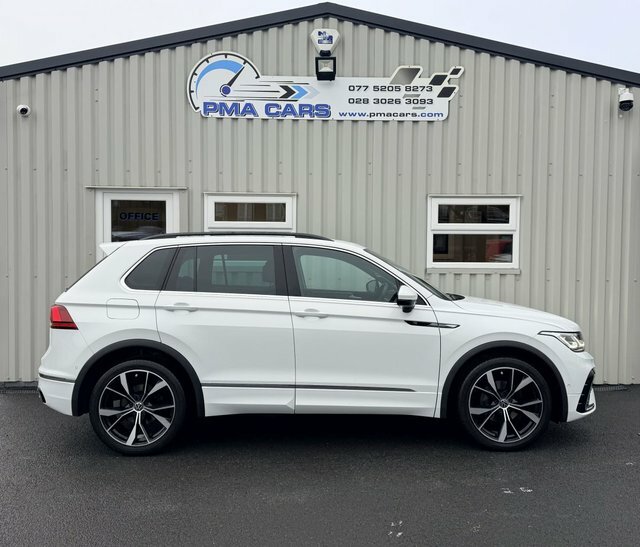 Volkswagen Tiguan 2.0 Tdi R-line Suv DA72XWE White #3