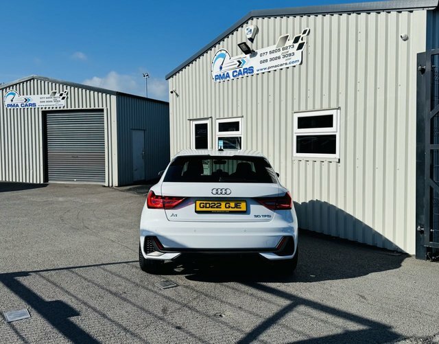 Audi A1 1.0 Tfsi 30 S GD22GJE White #2