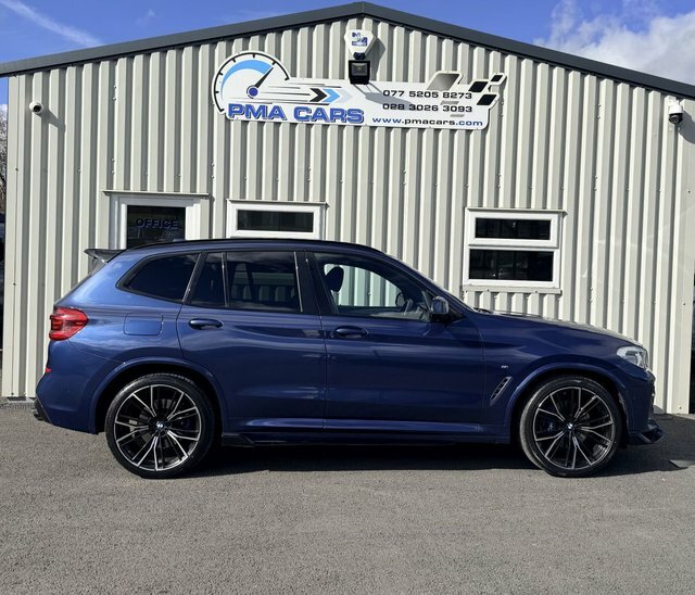 BMW X3 3.0 30D M Sport BA68UFN Blue #3