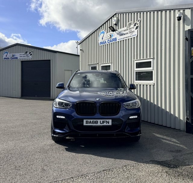 BMW X3 3.0 30D M Sport BA68UFN Blue #2