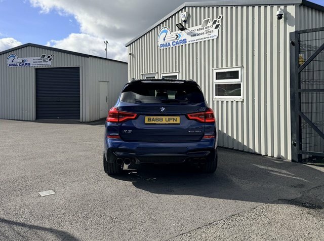 BMW X3 3.0 30D M Sport BA68UFN Blue #5