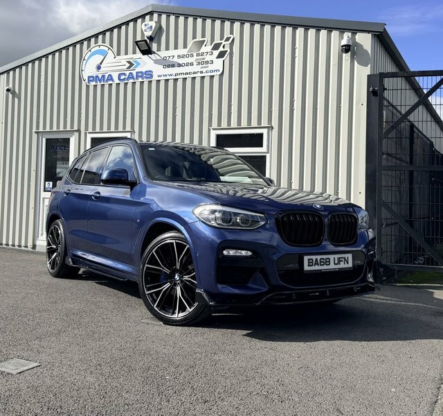 BMW X3 3.0 30D M Sport Blue
