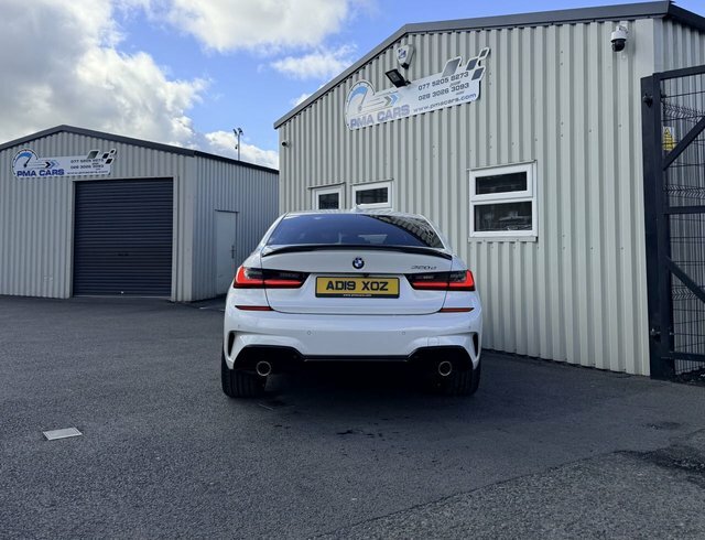 BMW 3 Series 2.0 320D M Sport AD19XOZ White #4