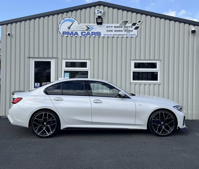BMW 3 Series 2.0 320D M Sport AD19XOZ White #2