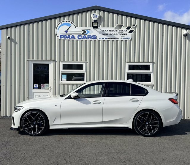 BMW 3 Series 2.0 320D M Sport AD19XOZ White #5