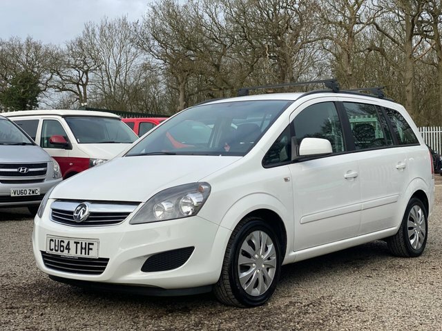 Vauxhall Zafira 1.8 16V Exclusiv Euro 5 CU64THF White #2