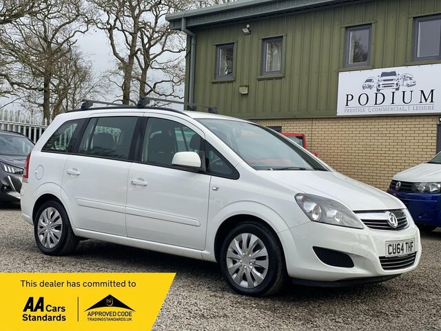Vauxhall Zafira 1.8 16V Exclusiv Euro 5 White
