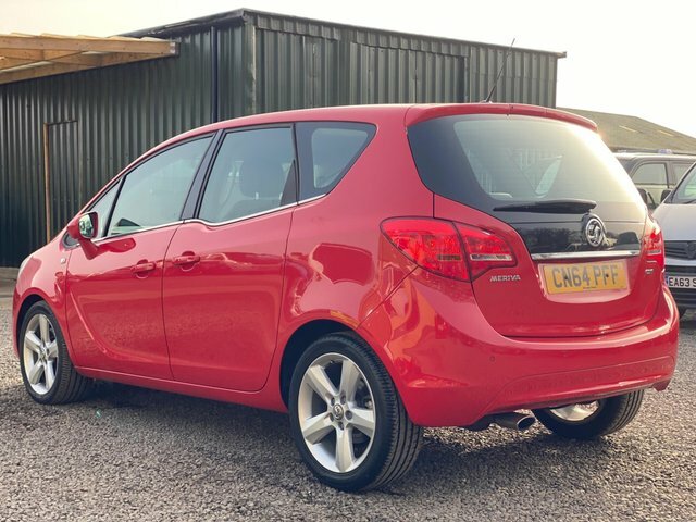 Vauxhall Meriva 1.6 Cdti Ecoflex Tech Line Euro 6 S S Red #3