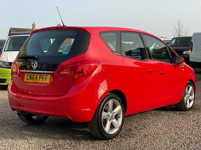 Vauxhall Meriva 1.6 Cdti Ecoflex Tech Line Euro 6 S S Red #4