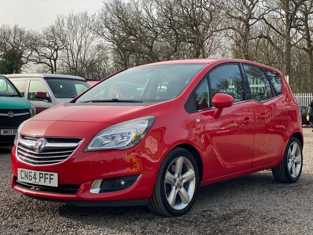 Vauxhall Meriva 1.6 Cdti Ecoflex Tech Line Euro 6 S S Red #2