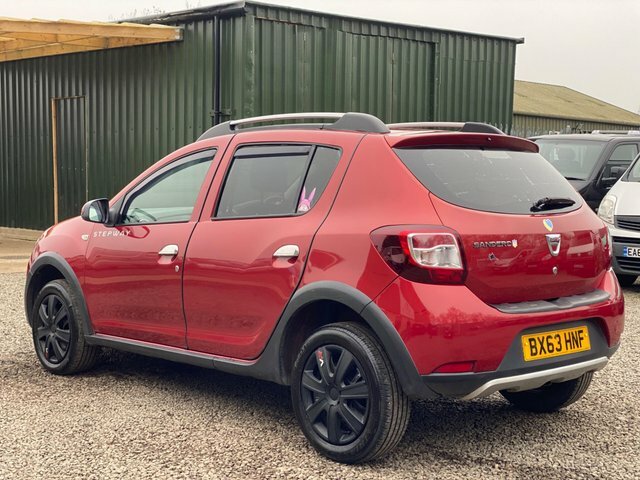 Dacia Sandero Stepway 1.5 Dci Ambiance Euro 5 BX63HNF Red #3