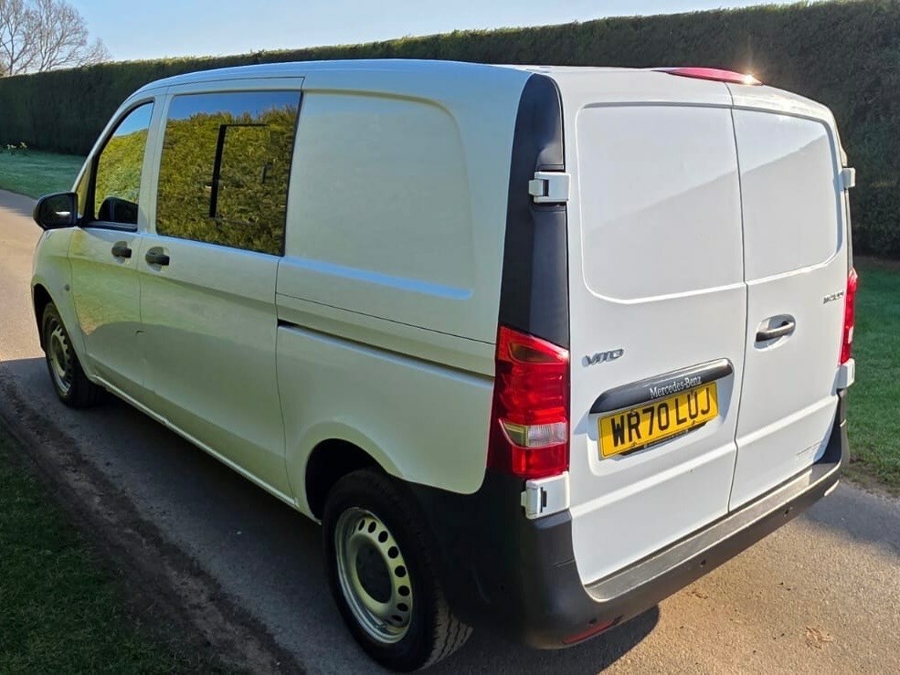Mercedes-Benz Vito 114Cdi Pure Van White #5