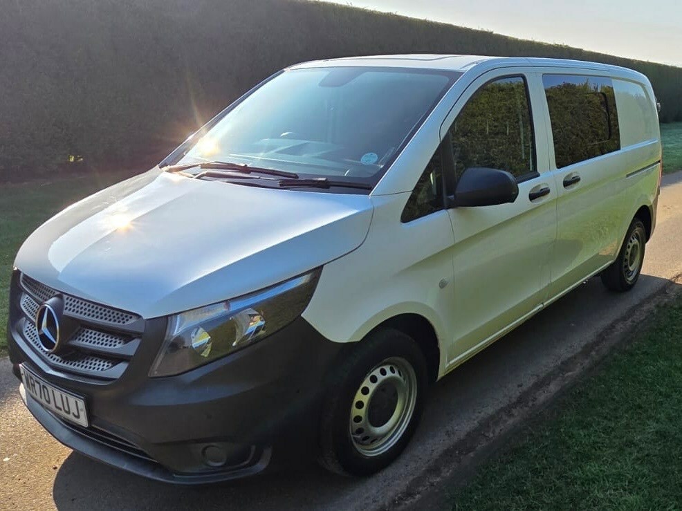 Mercedes-Benz Vito 114Cdi Pure Van White #3