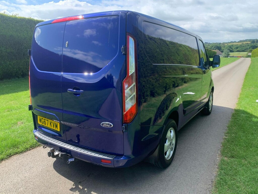 Ford Transit Custom 2.0 Tdci 130Ps Low Roof Limited Van WG67KVM Blue #6