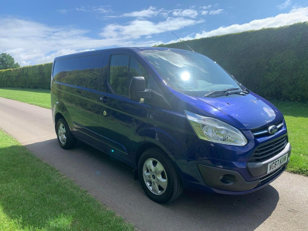 Ford Transit Custom 2.0 Tdci 130Ps Low Roof Limited Van Blue