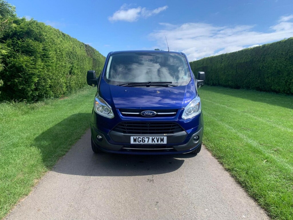 Ford Transit Custom 2.0 Tdci 130Ps Low Roof Limited Van WG67KVM Blue #2