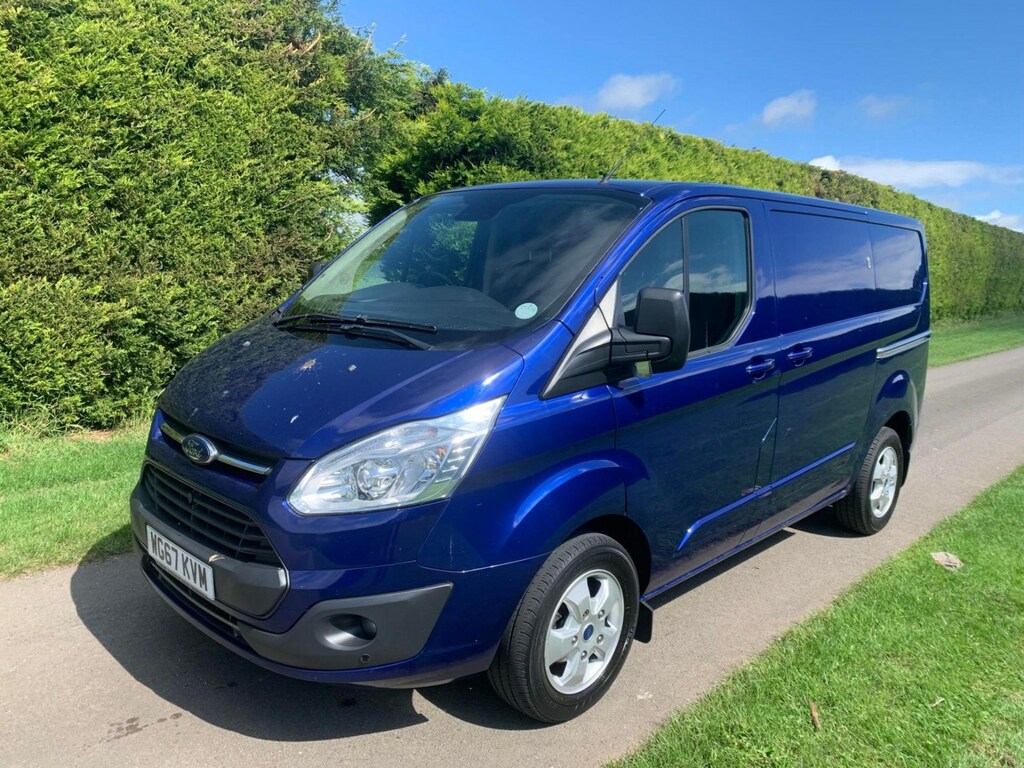Ford Transit Custom 2.0 Tdci 130Ps Low Roof Limited Van WG67KVM Blue #3