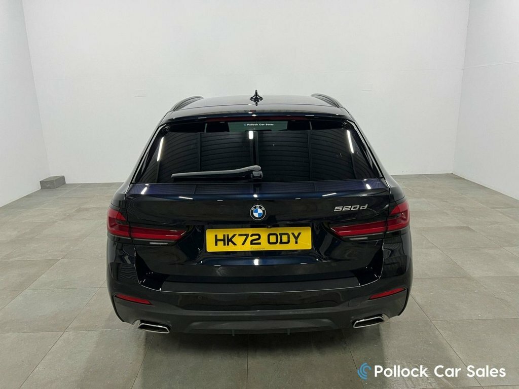 BMW 5 Series 2L M Sport HK72ODY Black #5