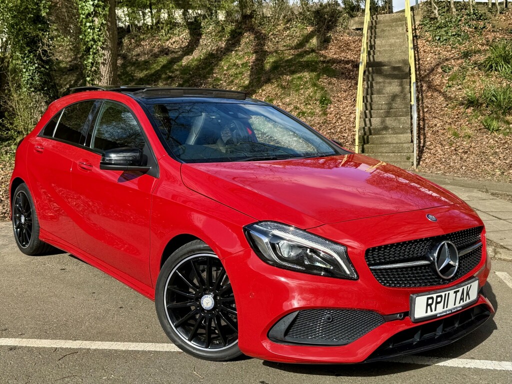 Mercedes-Benz A Class Hatchback Amg-line Premonly26k-fmbsh-cam-panroof Red