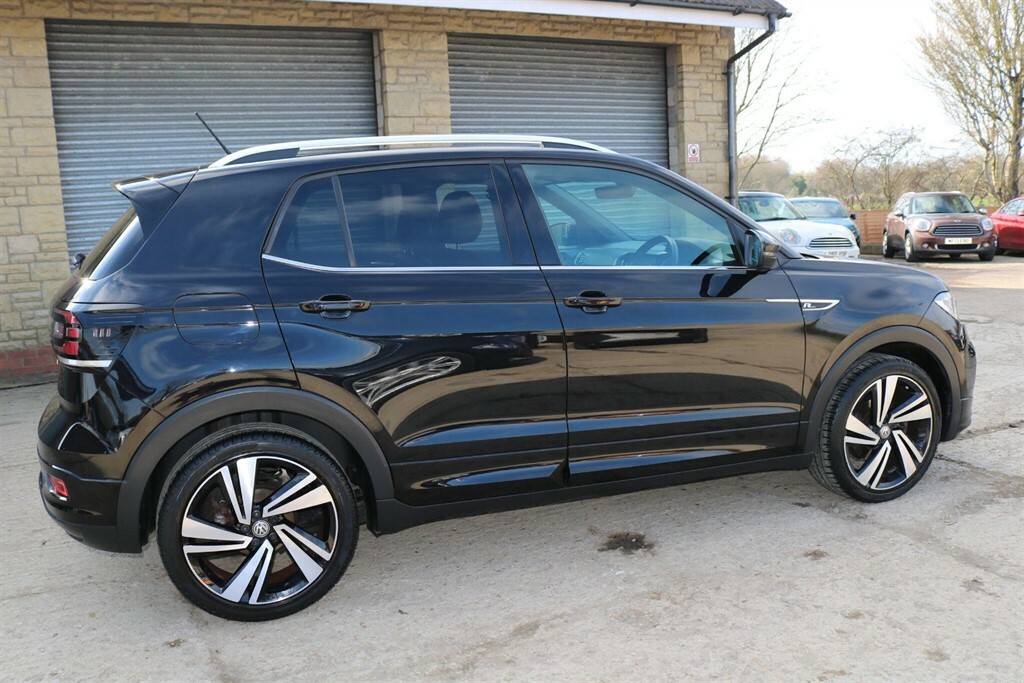 Volkswagen T-Cross 1.0 Tsi R-line Euro 6 Ss BN69HJU Black #5