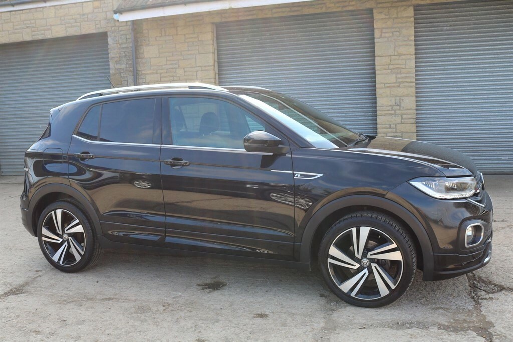 Volkswagen T-Cross 1.0 Tsi R-line Euro 6 Ss BN69HJU Black #3