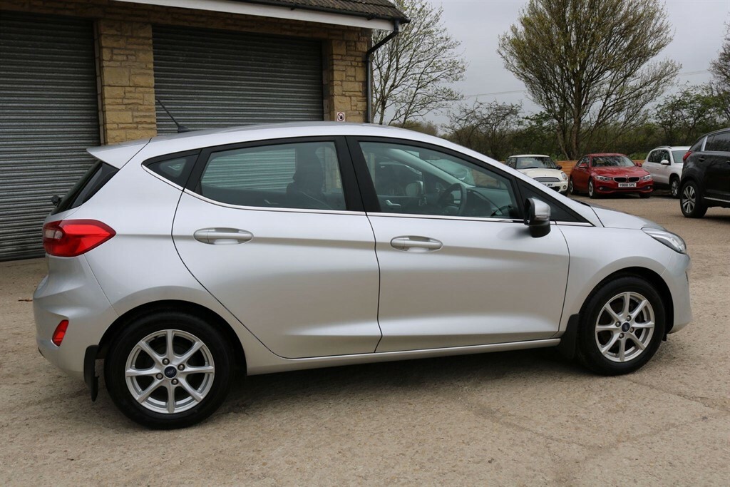 Ford Fiesta 1.1 Ti-vct Zetec Euro 6 Ss WO67NDX Silver #5