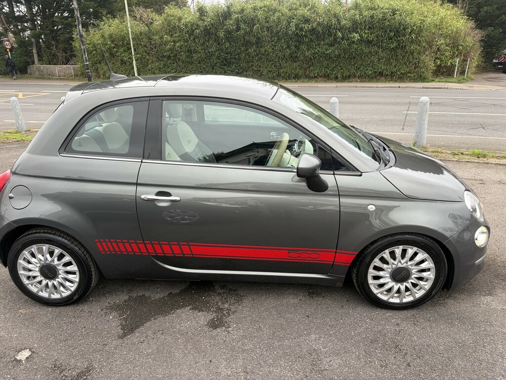 Fiat 500 Hatchback 1.2 500 My17 1.2 69Hp Lounge 2016 SG16MPU Grey #2