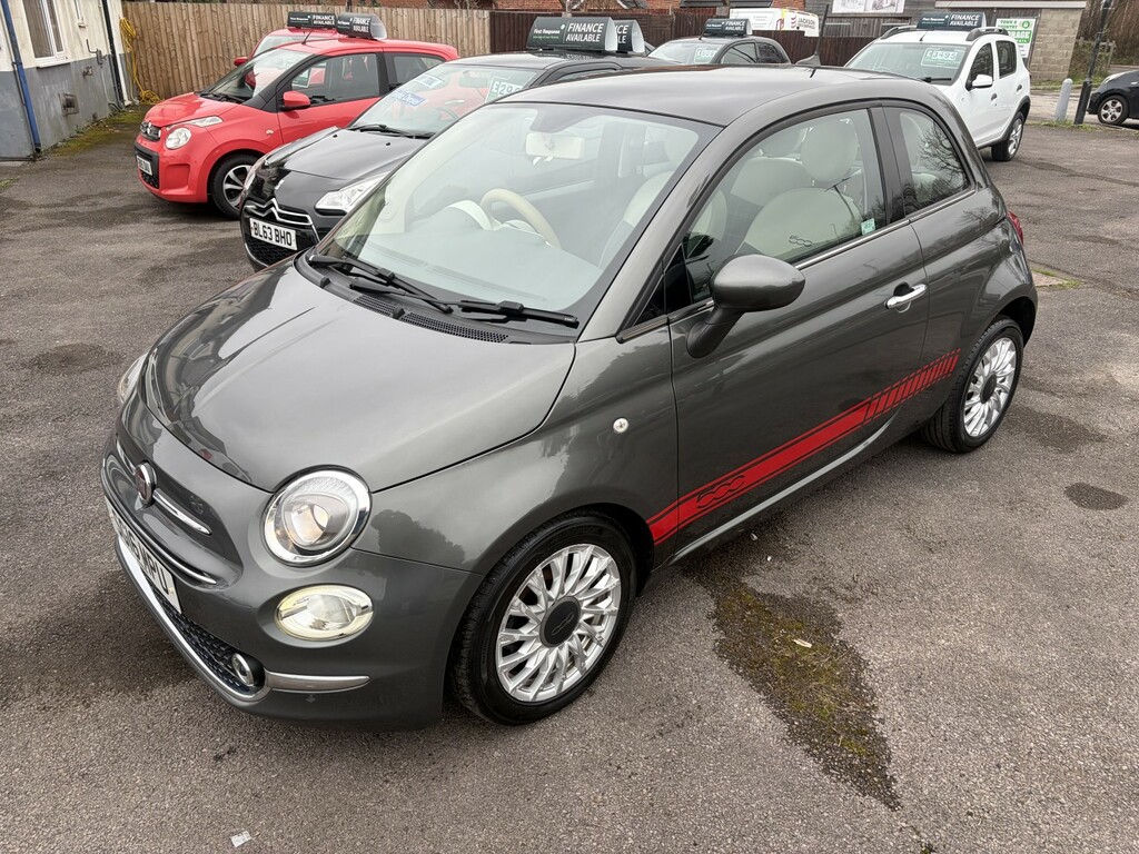 Fiat 500 Hatchback 1.2 500 My17 1.2 69Hp Lounge 2016 SG16MPU Grey #5
