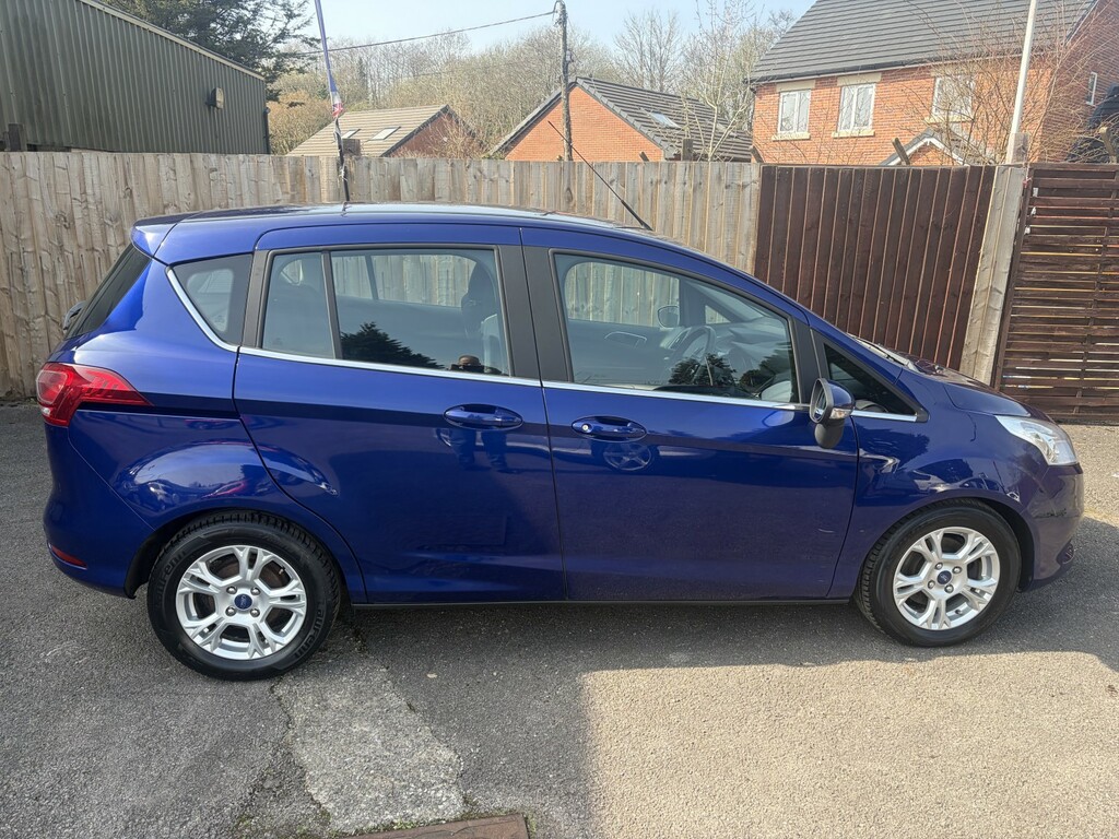 Ford B-Max Mpv 1.0 T Ecoboost Zetec 2014 MT64UME Blue #2