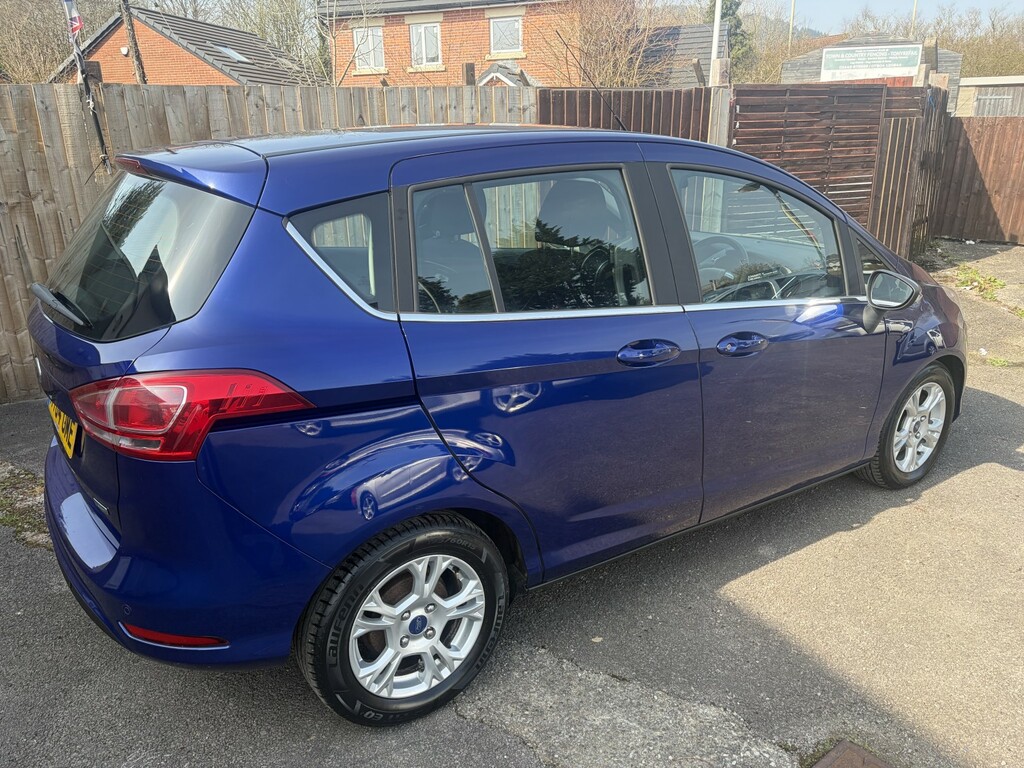 Ford B-Max Mpv 1.0 T Ecoboost Zetec 2014 MT64UME Blue #3
