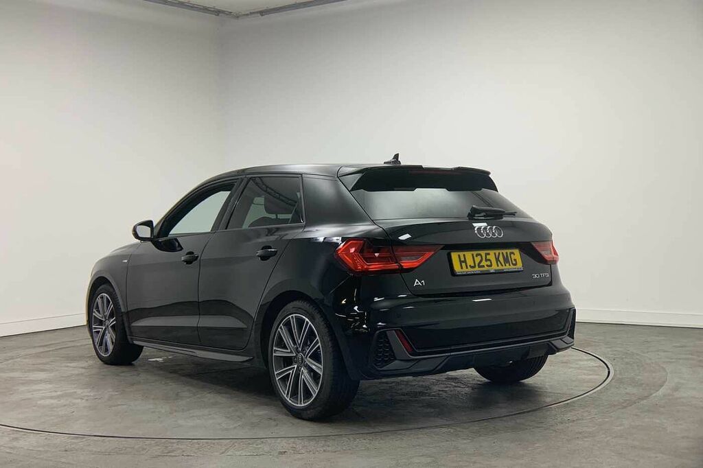 Audi A1 S Line 30 Tfsi 116 Ps S Tronic - 2025 HJ25KMG Black #3